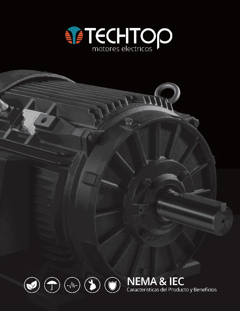 Portada: Catálogo Techtop NEMA e IEC