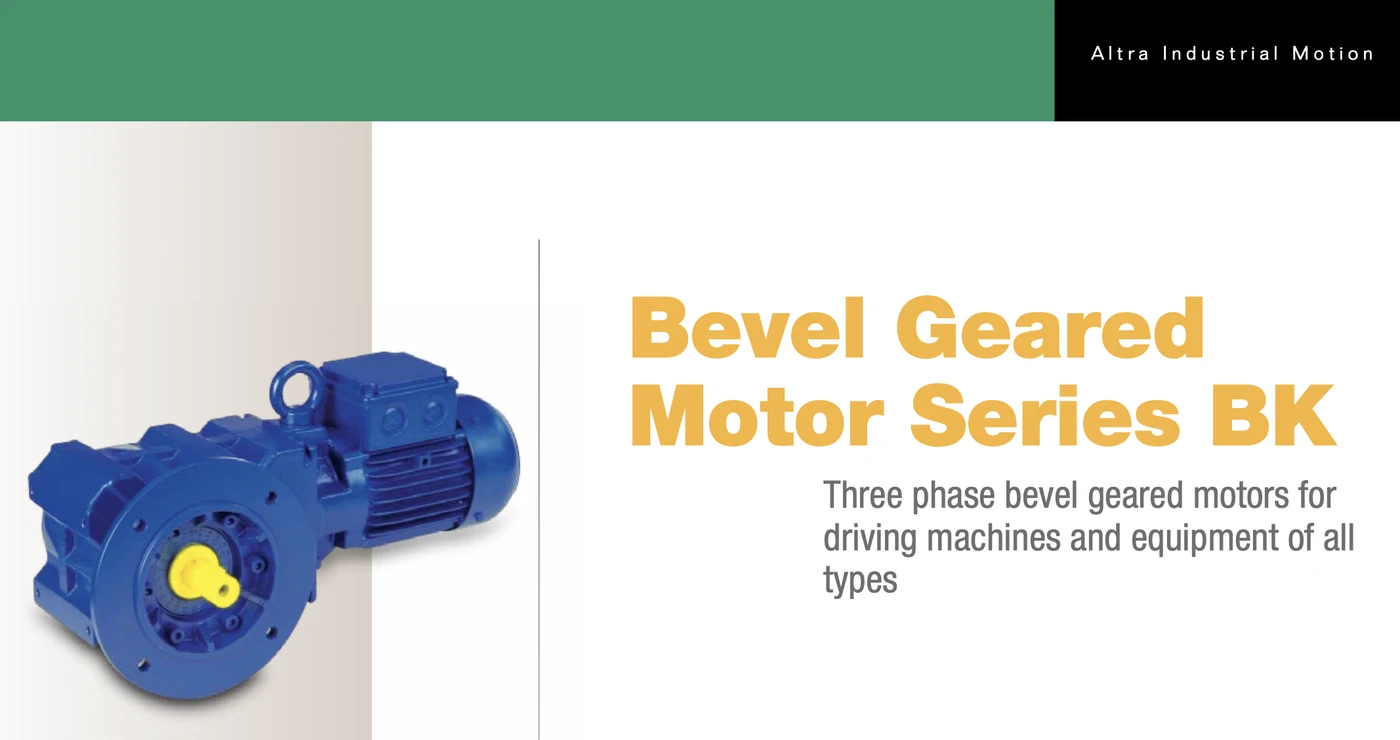 Catálogo Bauer Gear Motor — BK SERIES